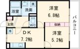 ミレール大和壱番館＜一期＞の間取り画像