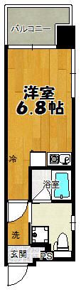 ベルヴィー扇の間取り画像
