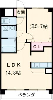 クリアーレの間取り画像