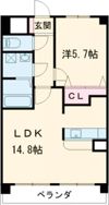 クリアーレの間取り画像