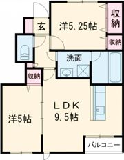 LUCASAⅡの間取り画像