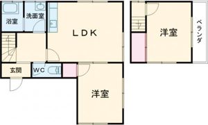 東七栄戸建住宅2の間取り画像