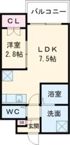 賑町シーエム・ディスの間取り画像