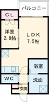 賑町シーエム・ディスの間取り画像