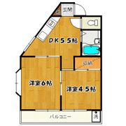 アルプスコーポの間取り画像