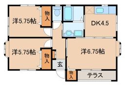 ニューパークⅥの間取り画像