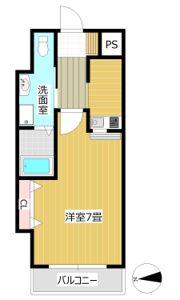 ルピナス銀天町の間取り画像