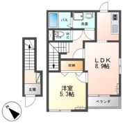 ヴィレッジコンフォートの間取り画像