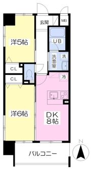 ヴィラ・アンソレイエの間取り画像