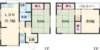 平岡町高畑戸建（793-8）の間取り画像