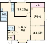 サンハイム吉川の間取り画像