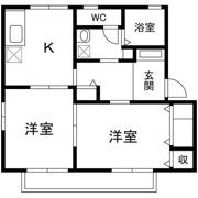 プランドール A棟の間取り画像