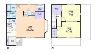 Kハピネスの間取り画像