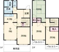 ファニータウン藤沢Aの間取り画像