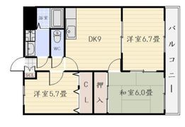 リバーサイドパレス森山の間取り画像