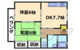パール大志茂の間取り画像