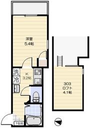 クレア代田の間取り画像