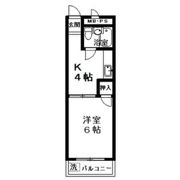 シャレーミウラの間取り画像