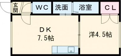 メゾンド・フランセの間取り画像