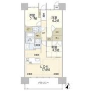 カルティア刈谷松坂の間取り画像