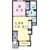 ラプレⅡの間取り画像