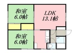 コーポラスV1の間取り画像