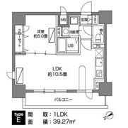 カスタリア三ノ輪の間取り画像