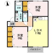 セジュールT．Tの間取り画像