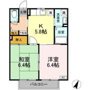 プレーンウォーク Bの間取り画像