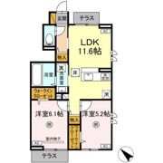 ハレカフアの間取り画像
