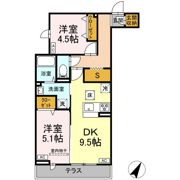 セレスティア柴又Ⅶの間取り画像