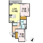 セレスティア柴又Ⅶの間取り画像