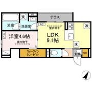 テムズフィオーレの間取り画像
