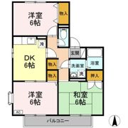 グランドスクエア Cの間取り画像