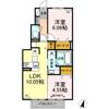 クレセント山王の間取り画像