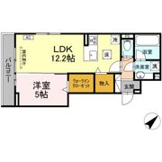 D-avance 柱六番町Ⅲの間取り画像