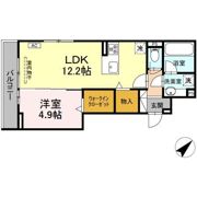 D-avance 柱六番町Ⅲの間取り画像