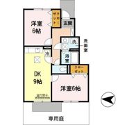 ヌーベル学園南館の間取り画像
