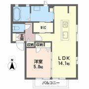 リベール Cの間取り画像