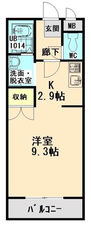 ユーミーマンション小杉の間取り画像