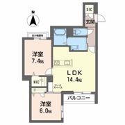 リオリエント華陽の間取り画像
