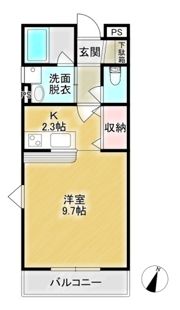 ヴィラ・クオーレの間取り画像