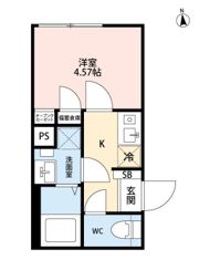 Ciel Kamikitazawaの間取り画像