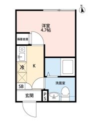 Ciel Kamikitazawaの間取り画像