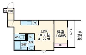 GRADUS日進町の間取り画像