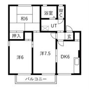 セジュール東曙 C棟の間取り画像