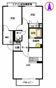エマーブルEZUの間取り画像
