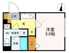 AIRLIX東向島の間取り画像