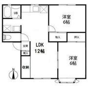 メンバーズタウンかすみの間取り画像