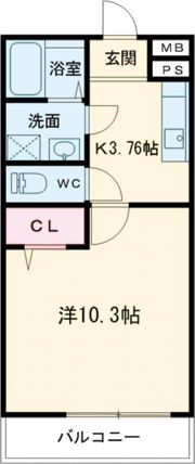 エクセルコート(杭瀬)の間取り画像